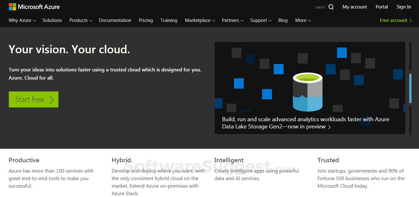 Microsoft Azure Screenshot1